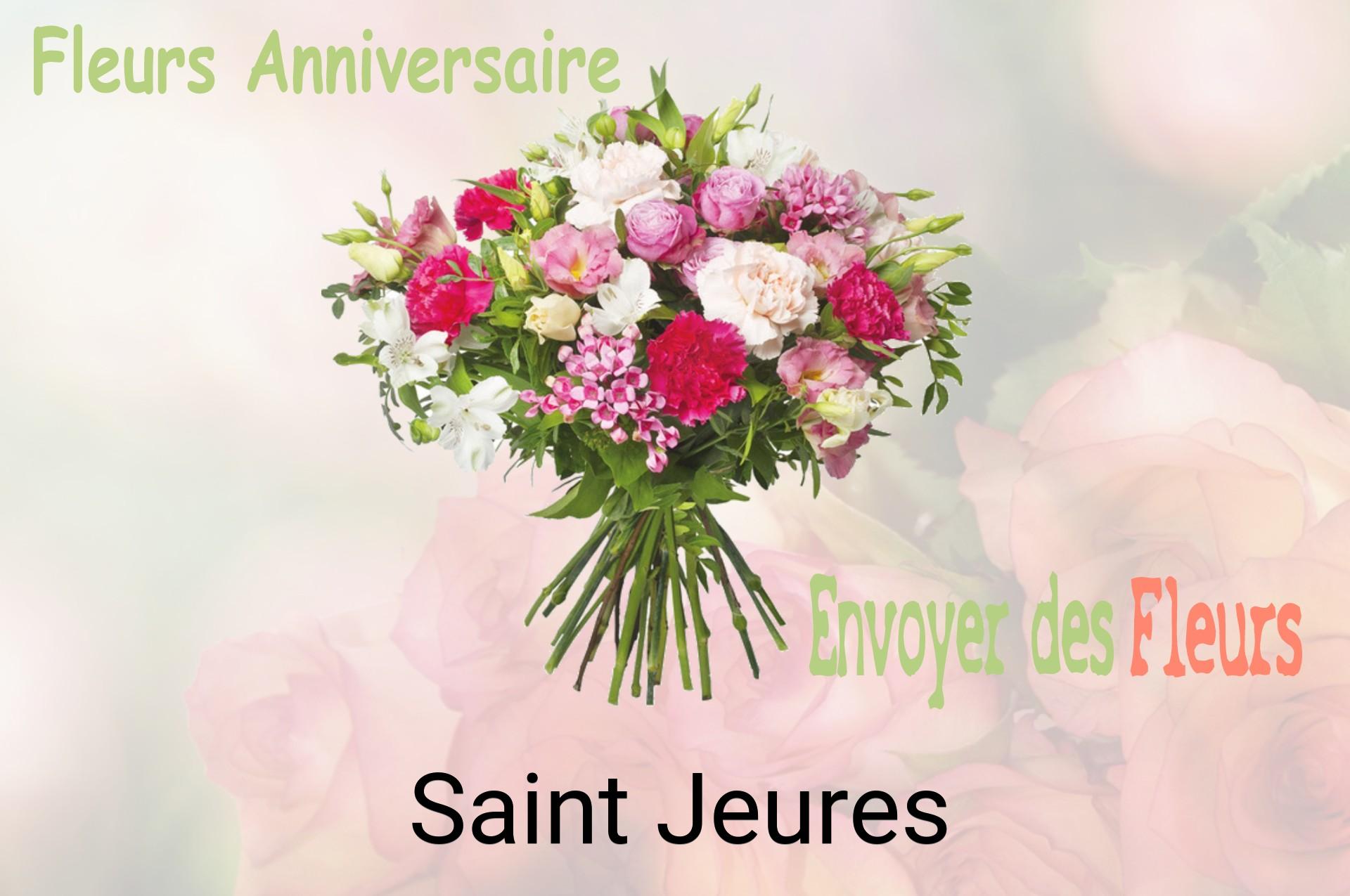 Bouquet de fleurs d’anniversaire livré à Saint-Jeures